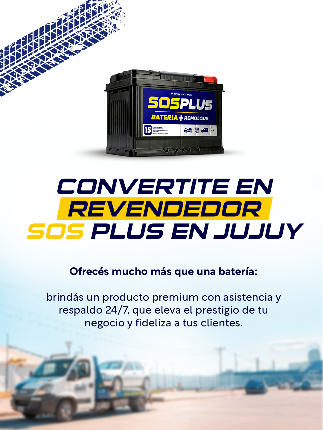 Red de revendedores SOS Plus en el NOA