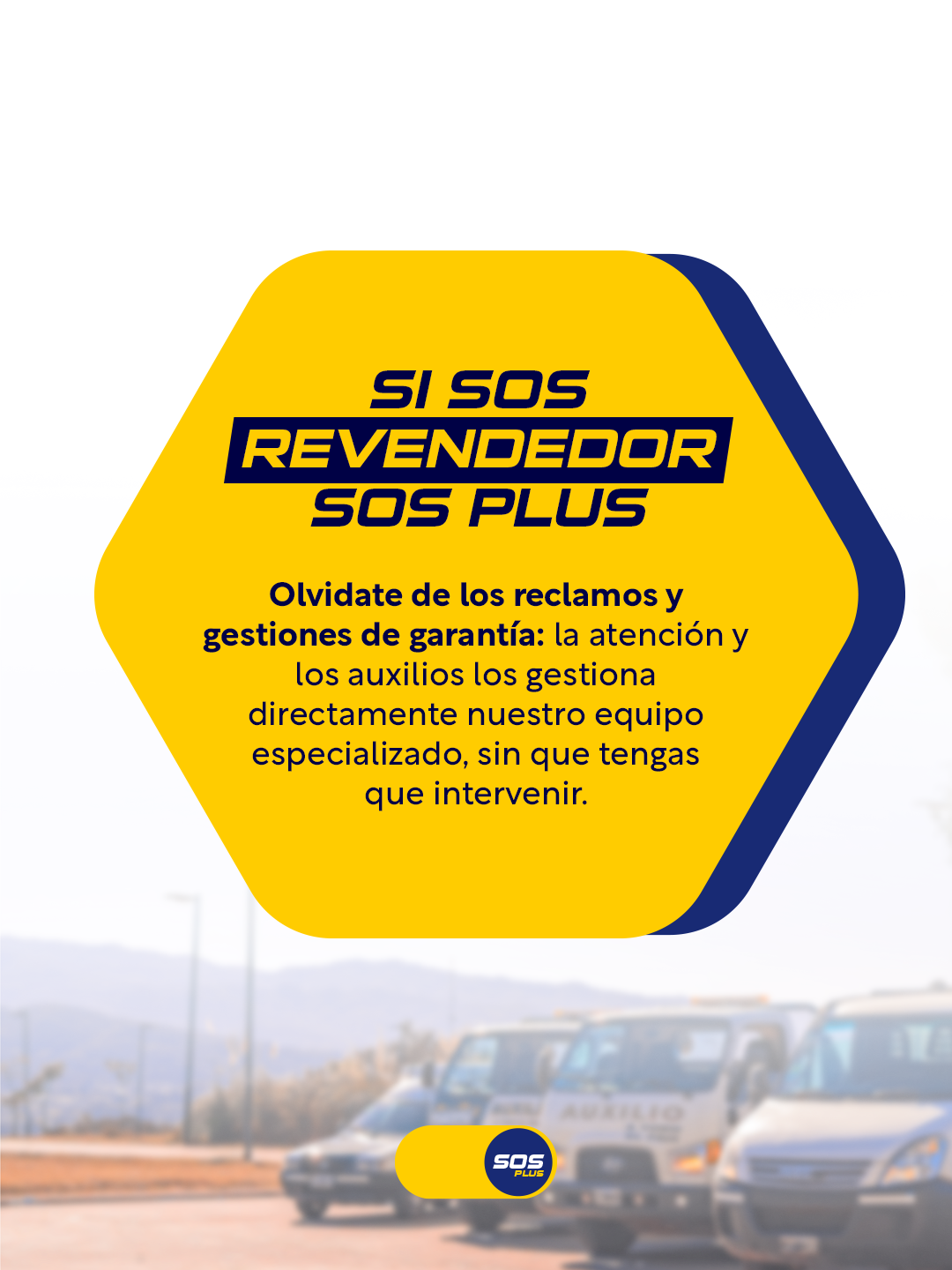 Programa de revendedores SOS Plus — beneficios