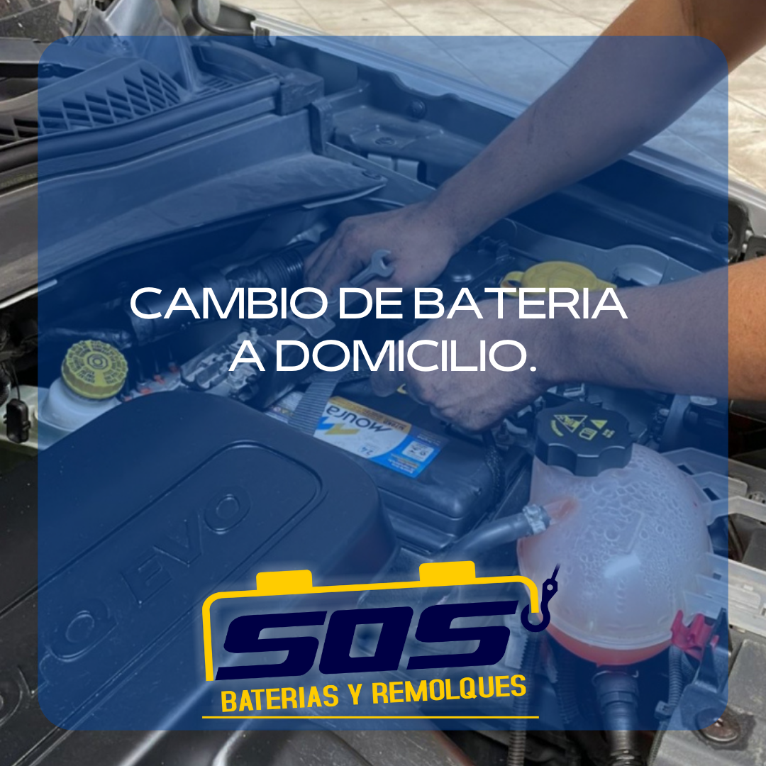 Cambio de batería para auto a domicilio - Servicio 24hs