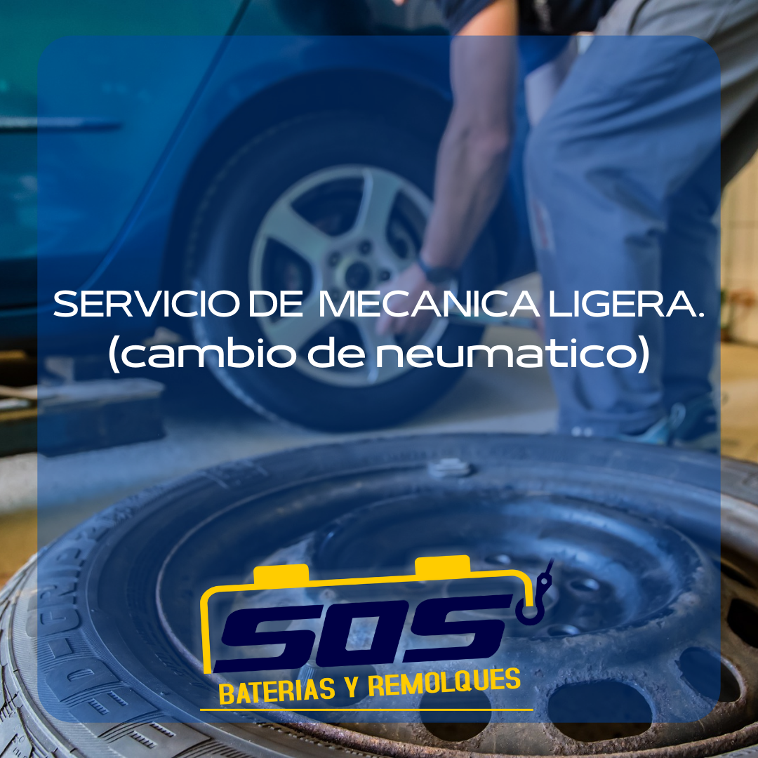 Cambio de neumáticos y reparación de pinchazos